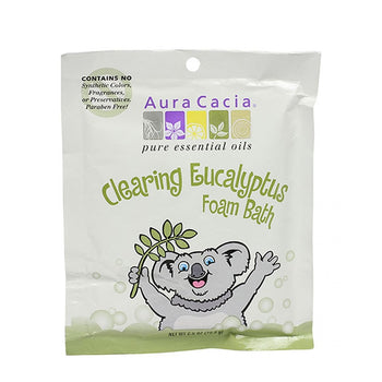 Aura Cacia - Kids Clearing Foam Bath - Eucalyptus
