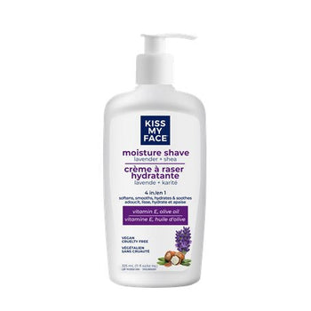 Kiss My Face-Moisture Shave 4in1 - Lavender & Shea