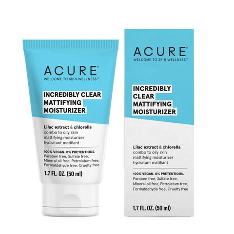 Acure - Incredibly Clear Mattifying Moisturizer