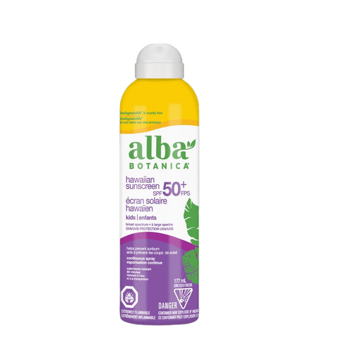 Alba Botanica - Alba Kids Continous Spray Sunscreen SPF50