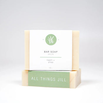 All Things Jill - Bar Soap - Neem + Shea_130g