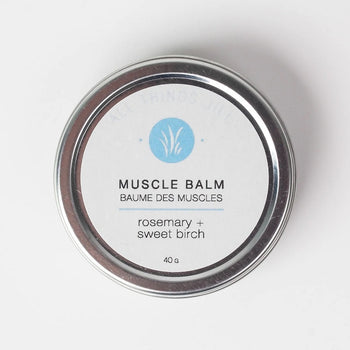 All Things Jill - Muscle Balm - Rosemary + Sweet Birch_40g