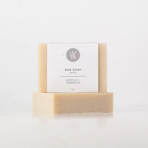 All Things Jill - Bar Soap - Patchouli + Cedarwood_130g