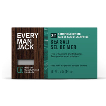 Every Man Jack - Shampoo & Body Bar - Sea Salt