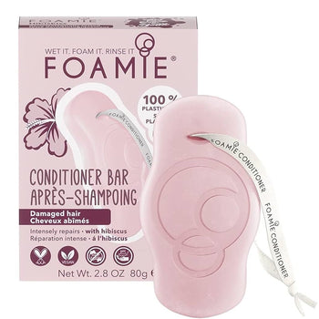    Foamie - Hibiscus Conditioner Bar for Damaged Hair_80g