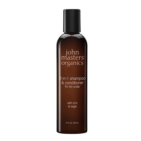 John Masters Organics - Scalp Conditioning Shampoo with Zinc & Sage (2-in-1)