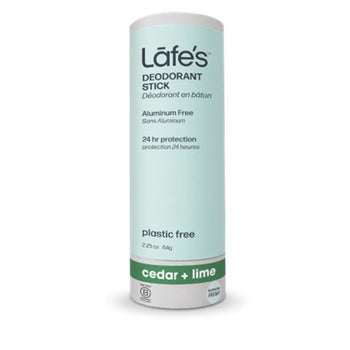 Lafe's Body Care - Stick Deodorant - Cedar + Lime