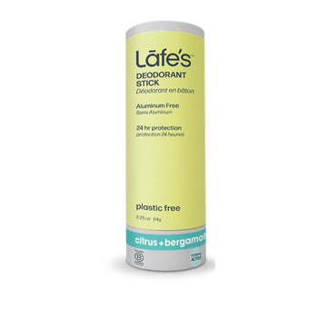 Lafe's Body Care - Stick Deodorant - Citrus + Bergamot