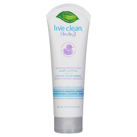 Live Clean - Baby Lotion - Soothing Oatmeal Relief_227ml