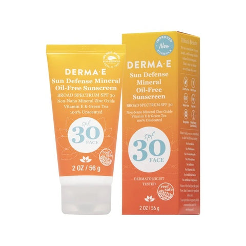 Derma E Antiox Natural Sunscreen Oil Free Face