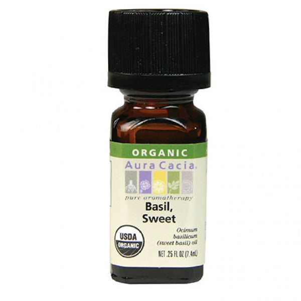 Aura Cacia - Basil Sweet organic Oil