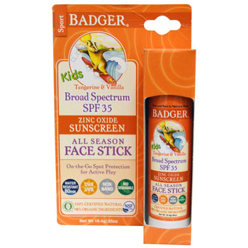 Badger Balm - SPF 35 Kids Face Stick