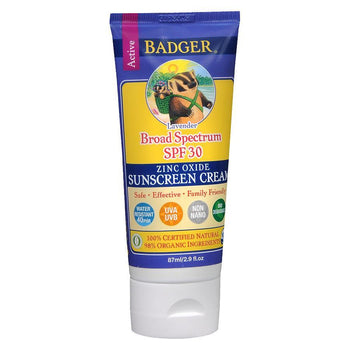 Badger Balm - SPF 30 Sunscreen Cream - Lavender