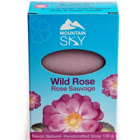 Mountain Sky- Wild Rose Bar Soap