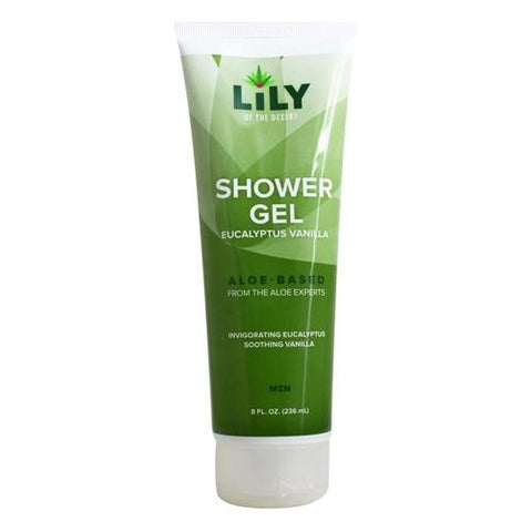 Eucalyptus Vanilla Shower Gel (Men) - Camomile Beauty - Green Natural Cruelty-free Beauty Shop