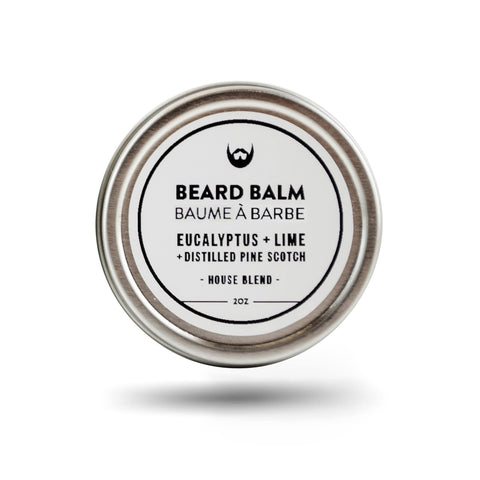 Beard Balm - Eucalpytus, Lime, Pine - Camomile Beauty - Green Natural Cruelty-free Beauty Shop