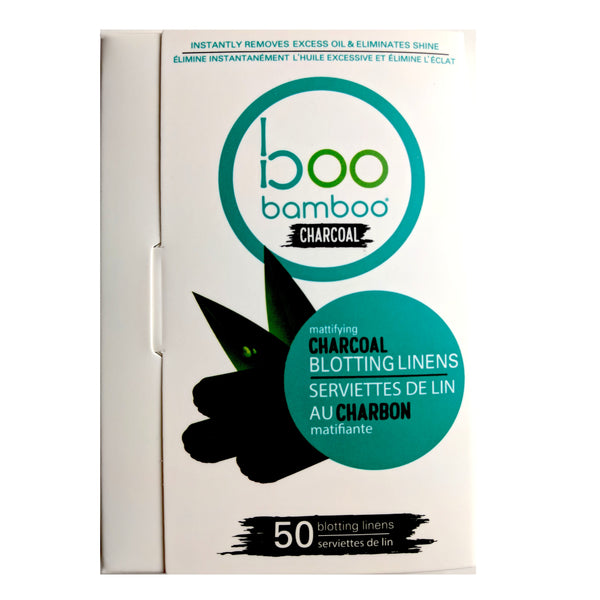 Boo Charcoal Blotting Linens - Camomile Beauty - Green Natural Cruelty-free Beauty Shop