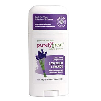 Purely Great-Natural Deodorant Stick - Lavender