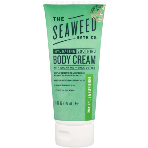 Seaweed Bath Co.-Body Cream - Eucalyptus & Peppermint