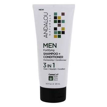 Andalou-Men Fortify Shampoo & Conditioner
