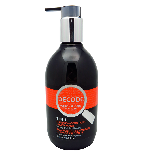 Decode - 3 in 1 Shampoo, Wash & Conditioner