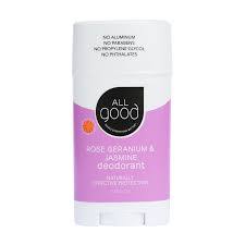 All Good - Deodorant - Rose Geranium & Jasmine 