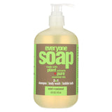 Everyone Soap - 3-in-1 Shampoo, Body Wash & Bubble Bath - Mint & Coconut