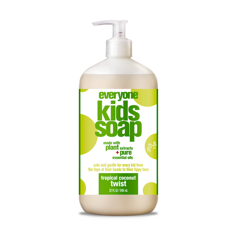 Everyone Soap - Kid 3-in-1 Shampoo, Body Wash & Bubble Bath - Tropical Twist