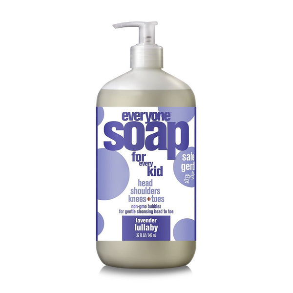 Everyone Soap - Kid 3-in-1 Shampoo, Body Wash & Bubble Bath - Lavender Lullaby
