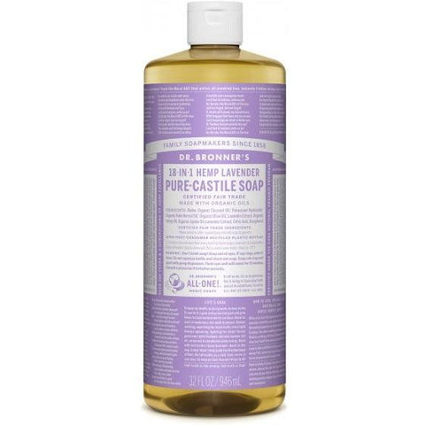 Dr. Bronner-Lavender Pure-Castile Liquid Soap