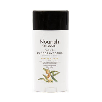 Nourish Organic - Stick Deodorant - Almond Vanilla