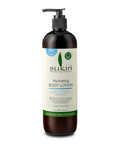 Sukin Hydrating Body Lotion - Lime and Coconut
