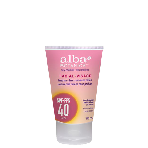 Alba Botanica Very Emollient Facial Sunscreen SPF 40