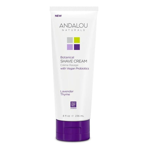 Andalou Naturals-Shave Cream - Botanical Lavender & Thyme