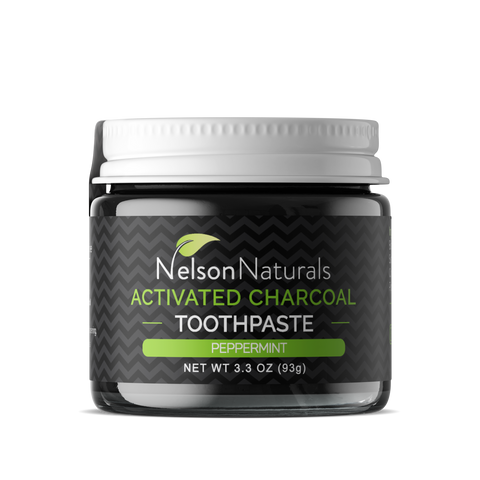 Nelson Naturals-Activated Charcoal Peppermint