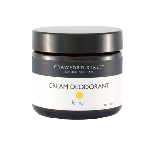 Crawford Street Skin Care - Cream Deodorant - Lemon_60ml