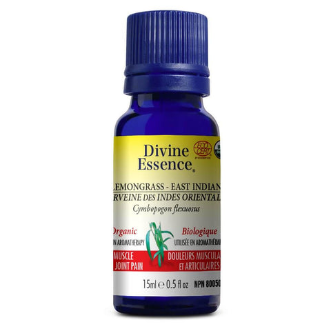 Divine Essence - Lemongrass - East Indian (Organic)