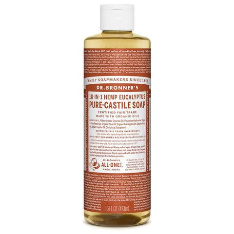 Dr. Bronner-Eucalyptus Pure-Castile Liquid Soap
