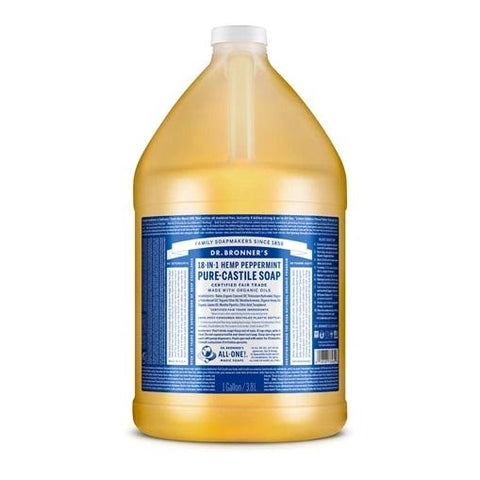 Dr. Bronner-Peppermint Pure-Castile Liquid Soap