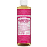 Dr. Bronner-Rose Pure-Castile Liquid Soap
