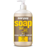 Everyone Soap - 3-in-1 Shampoo, Body Wash & Bubble Bath - Coconut & Lemon