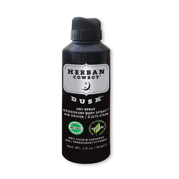 Herban Cowboy - Dry Deodorant & Body Spray - Dusk
