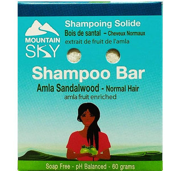 Mountain Sky - Shampoo Bar - Amla Sandalwood 60g