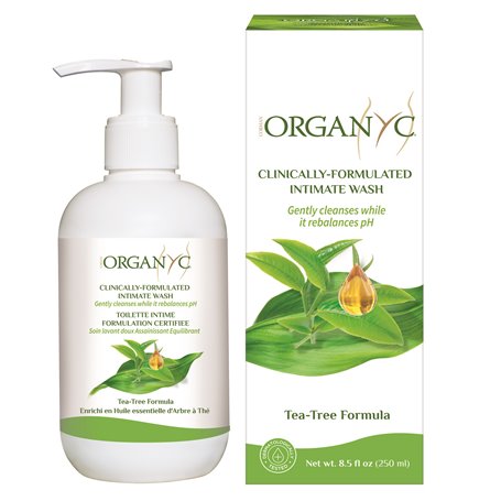 Organyc - Feminine Hygiene Wash with Tea Tree 250ml