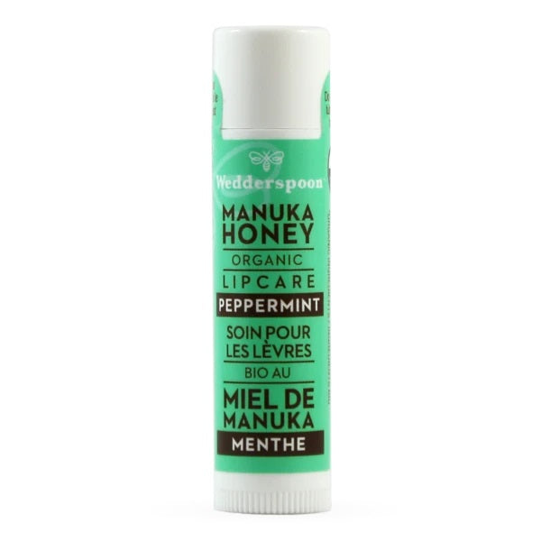 Wedderspoon - Organic Manuka Lip Balm - Peppermint