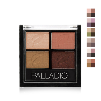 Eyeshadow Quads - Camomile Beauty - Green Natural Cruelty-free Beauty Shop